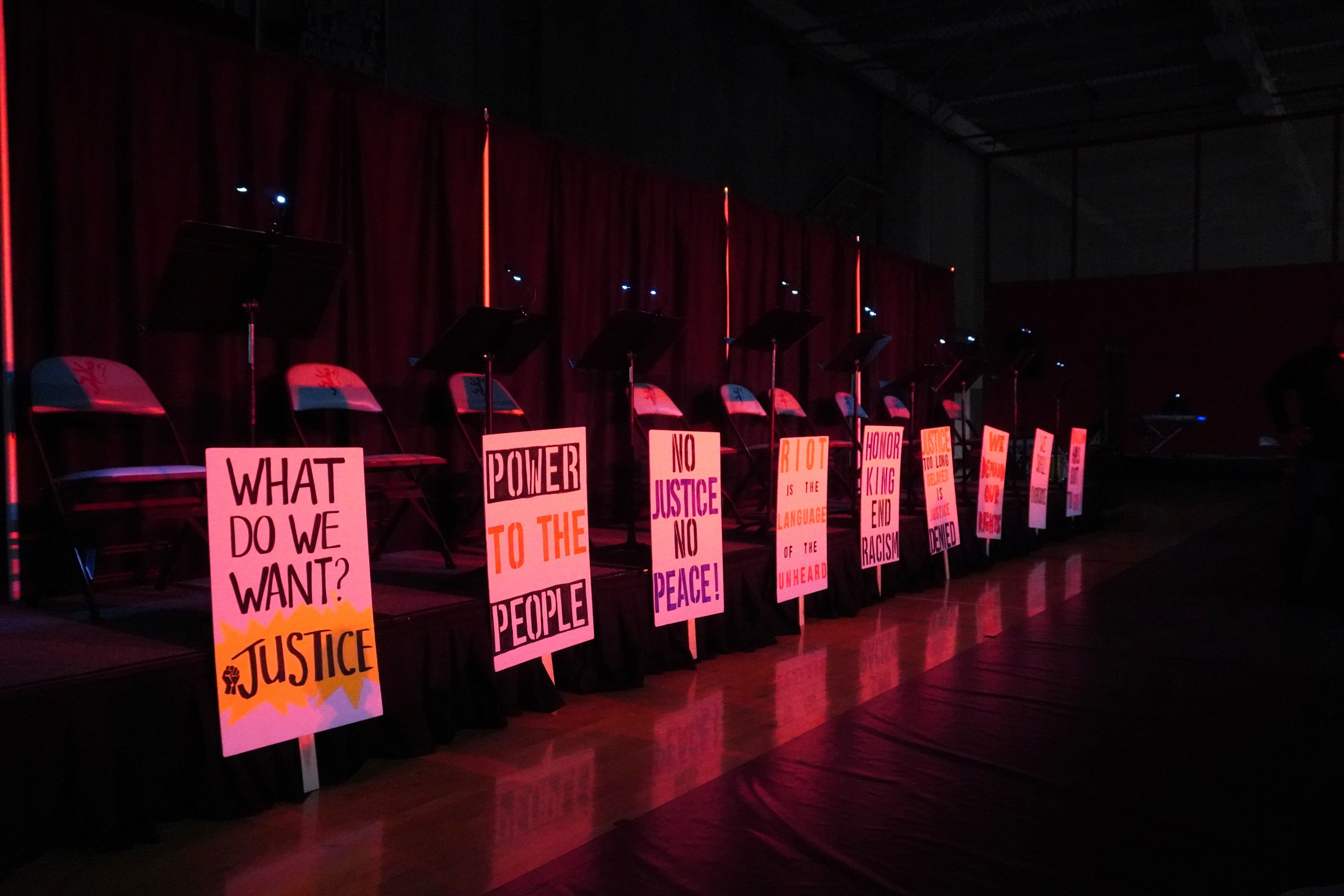 On Monday, Jan. 19, as a heavy blanket of snow covered the Academy, Exonians gathered in the Love Gymnasium to take a day to honor the legacy of Dr. Martin Luther King. Jr. The day centered around one foundational question: “How do we show up?”
