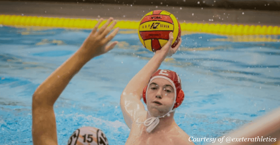 On Wednesday, Sept. 17, Phillips Exeter’s boys’ varsity water polo team had an away match against our rival, Phillips Academy Andover. As upper Allen Klingel exclaimed, this game was “the closest in a few years”, yet Big Red took the 13-10 win. This marks their strong start to the season, with 2 wins and zero losses.
