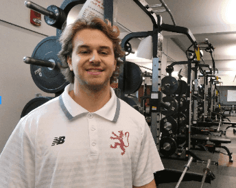 Off-season training is important for every athlete; it’s how they get stronger and battle-ready for the next season. As the team lifts begin and the athletes begin working, one coach stands on the sidelines, taking notes and cheering them on. This is none other than one of our newest athletic faculty members: Coach Brady Young.